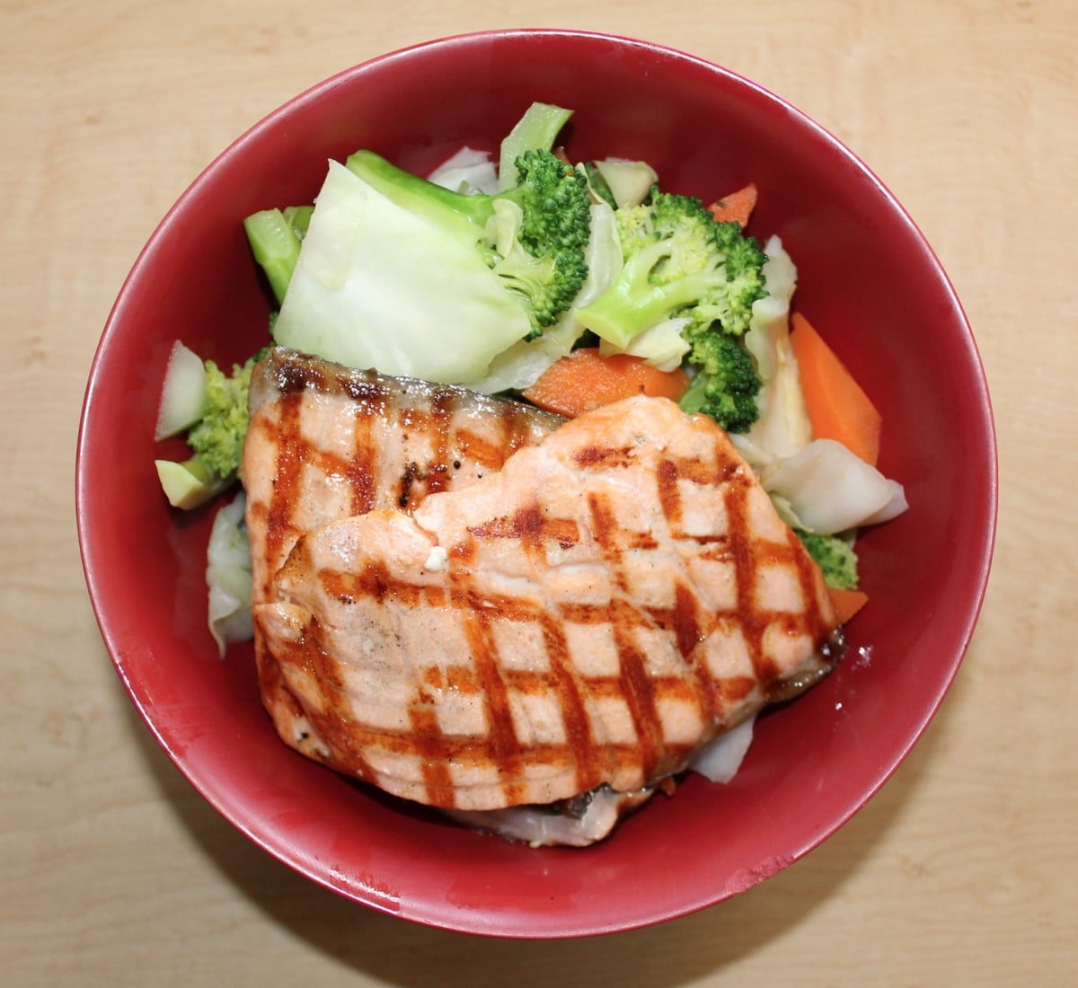 46C Salmon Teriyaki Bowl