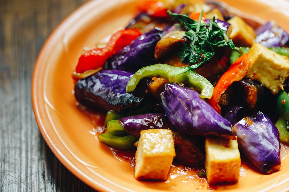 Stir Fried Eggplant