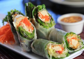 Shrimp Salad Roll