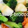 54. Scallop and Broccoli