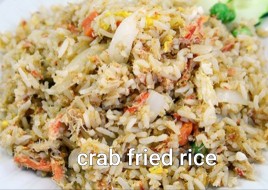 76. Crab Fried Rice