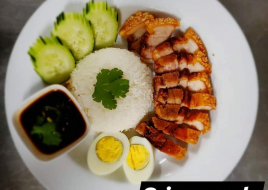 CRISPY PORK OVER RICE