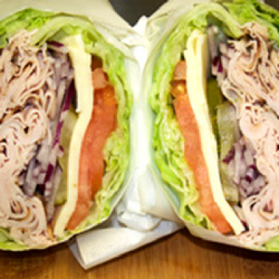 No Carb Big Lucky Wrap - Cold