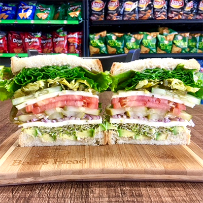 Cold BYO Vegetarian Sandwich