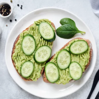 Cucumber Avocado Toast