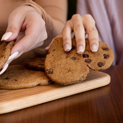 Gluten Free Organic Healthy Chocolate Chip Cookies - No Refined Sugar