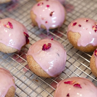 Earl Grey & Rose Tea Cake- Vegan