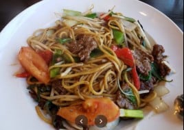 Spaghetti Kee Mow (Spaghetti Drunken Noodles)