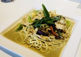 Spaghetti Green Curry