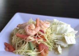 Papaya Salad with Shrimp