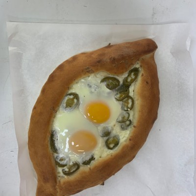 Jalapeno Kachapuri regular size (two eggs) 