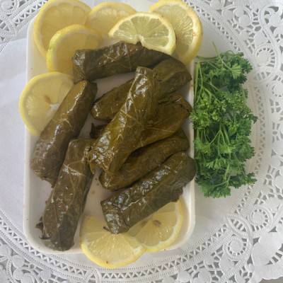 Sarma, Vegetarian Grape Leaves *** Lenten Item