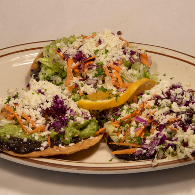 Tostadas Vegetarianas