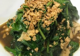 Asian Spicy Spinach