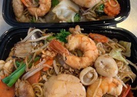 Seafood Chow Mein