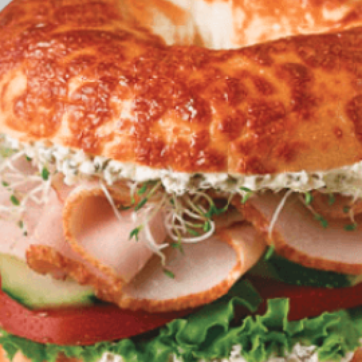 12B TURKEY & CREAM CHEESE BAGEL Crafted Donuts & Bagels