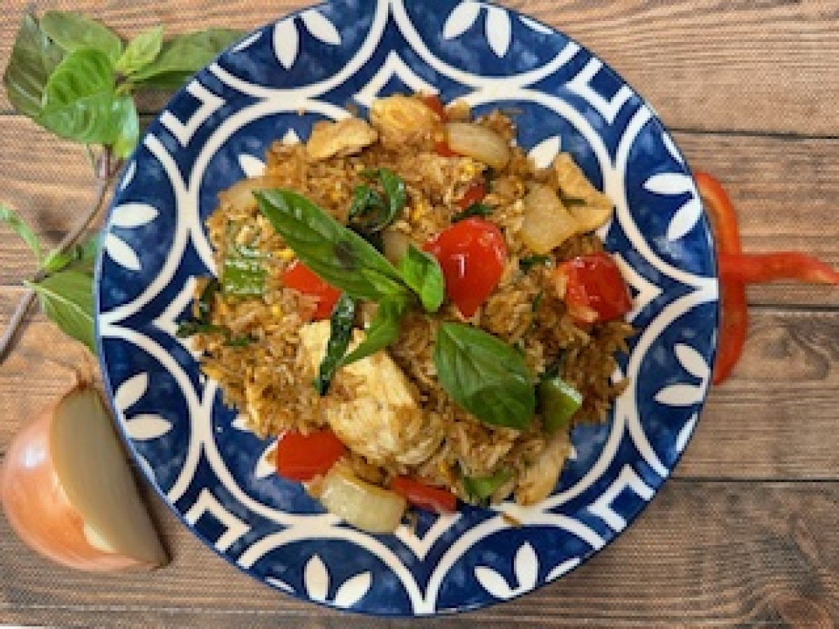 Chili Basil Fried Rice