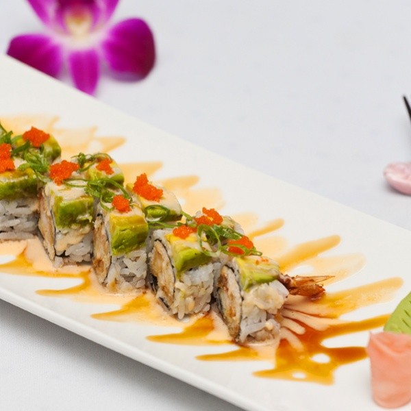 Orange Door Roll | Nikko Sushi • Nikko Sushi Los Angeles