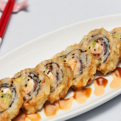 Baked Hamachi Roll