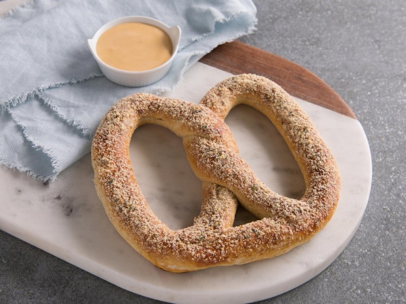 Roasted Garlic & Parmesan Pretzel