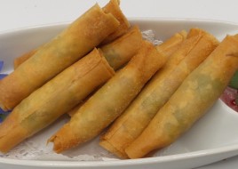 5. Crispy Veggie Rolls (8)