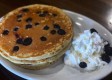 Blueberry Pancakes Breakfast 