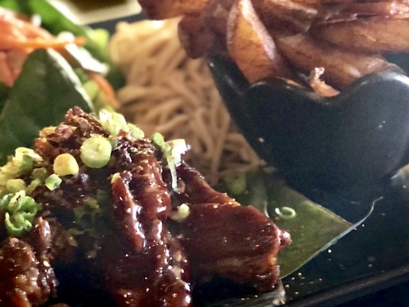 Roasted Pork Appetizer