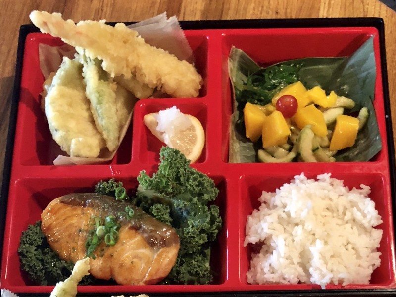 Salmon Teriyaki & Tempura