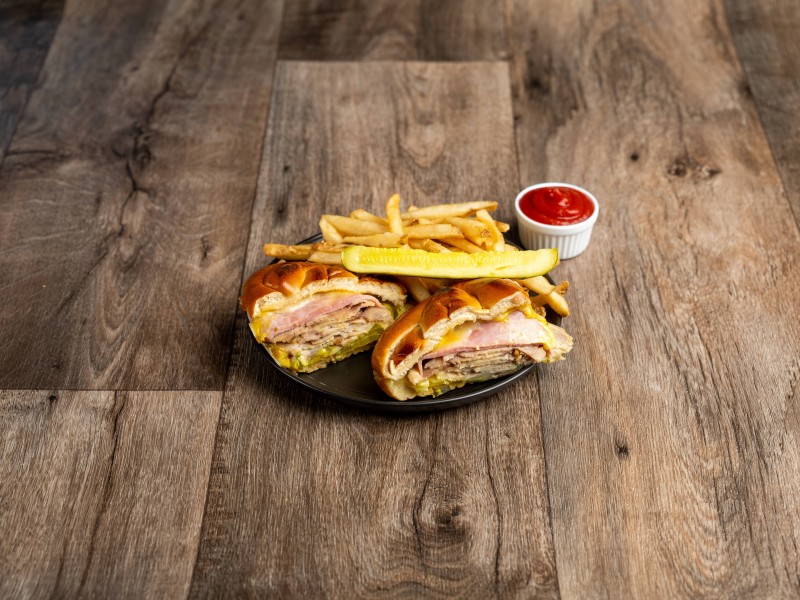 Cuban Pretzel Sandwich