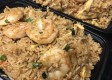 Thai Style Fried Rice with Shrimp and Chicken
