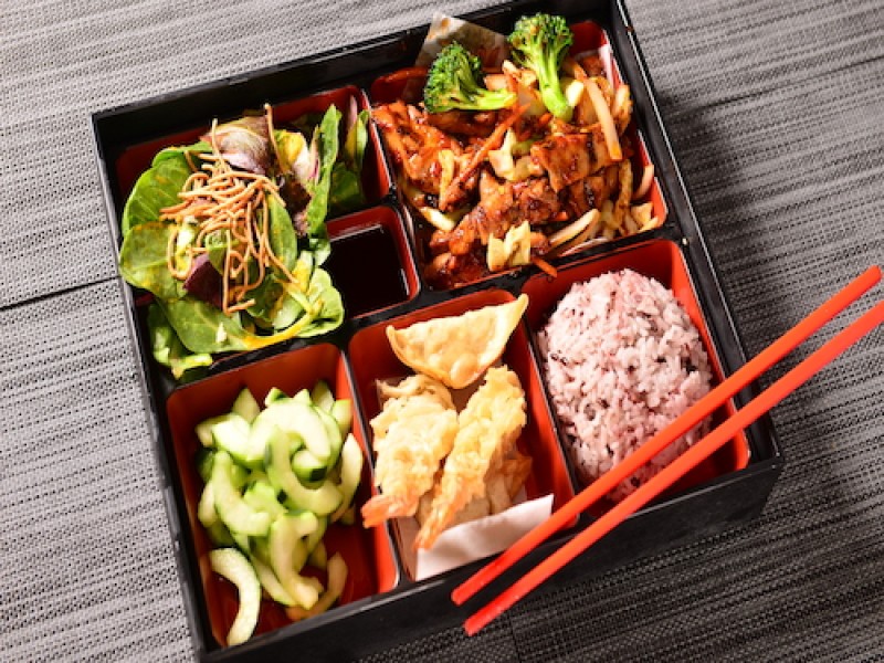 Spicy Chicken Bento