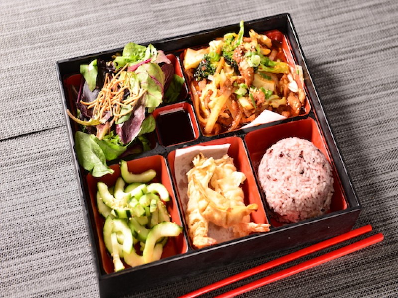 Spicy Pork Bento