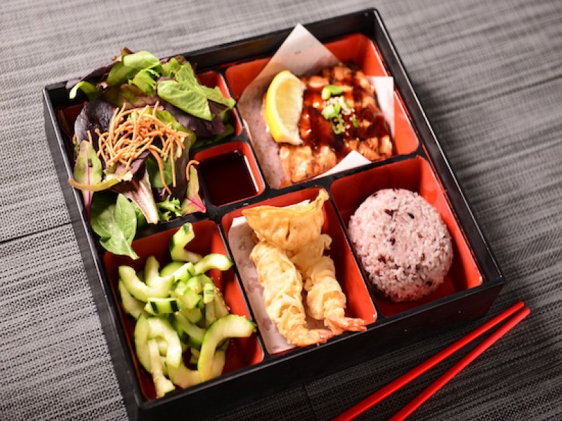 Salmon Bento