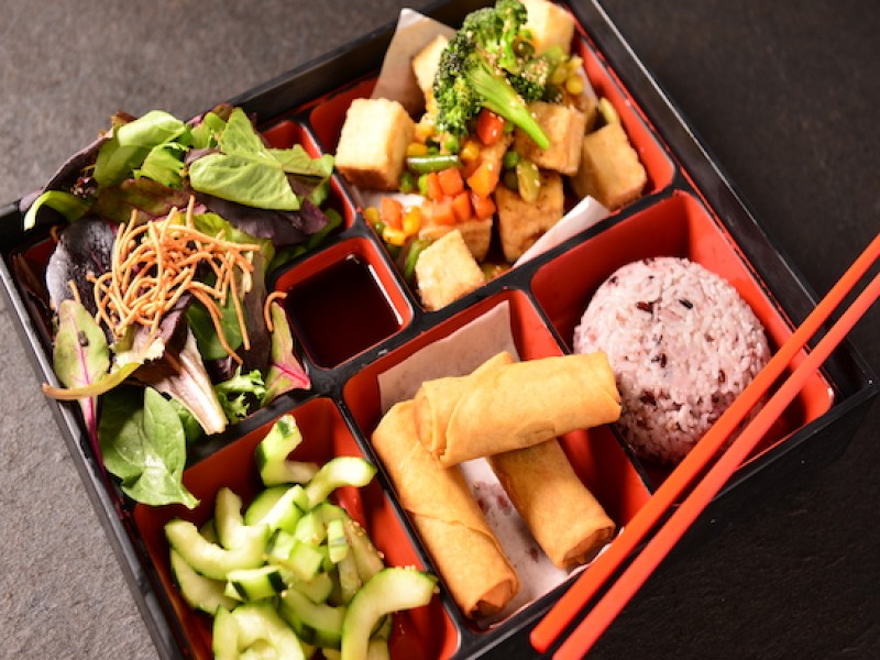 Veggie Tofu Bento