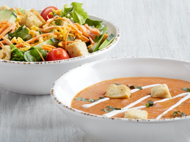 Half Salad & Cup Soup Pick A Pair