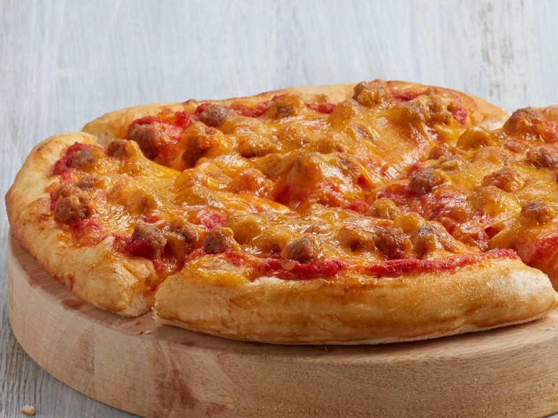 Cheeseburger Pizza