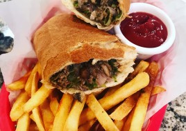 Philly Cheese Steak Sandwich