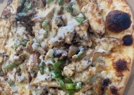 Philly Cheese Chicken Pizza
