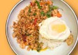 Chicken Pad Ka prow Rice bowl