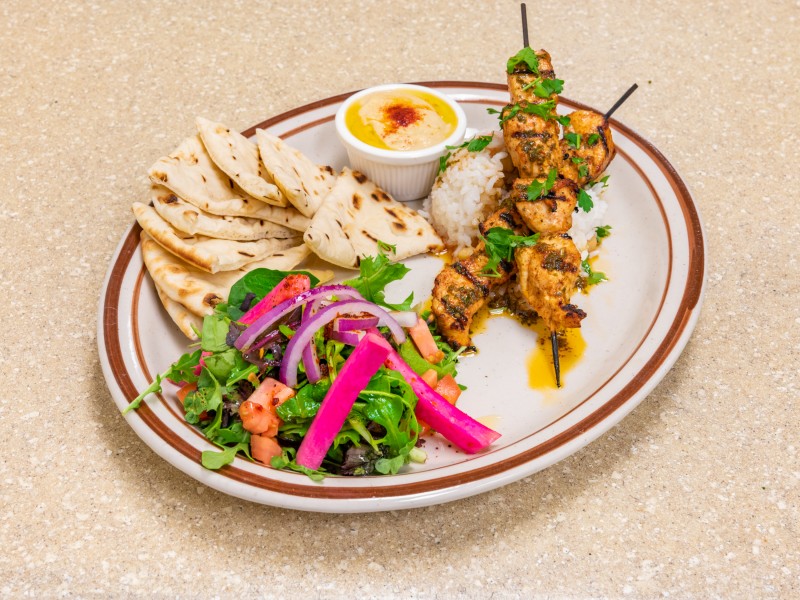 Chicken Shish Kebab Plate