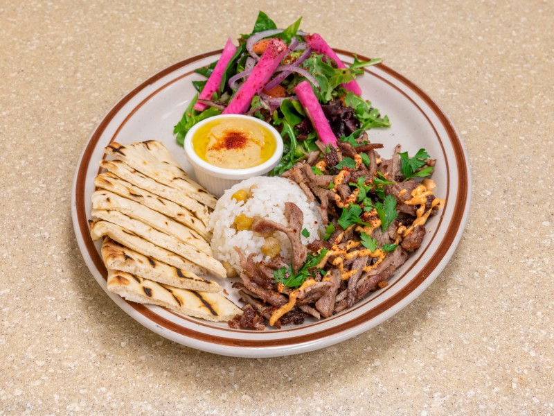 Lamb and Beef Gyro Plate