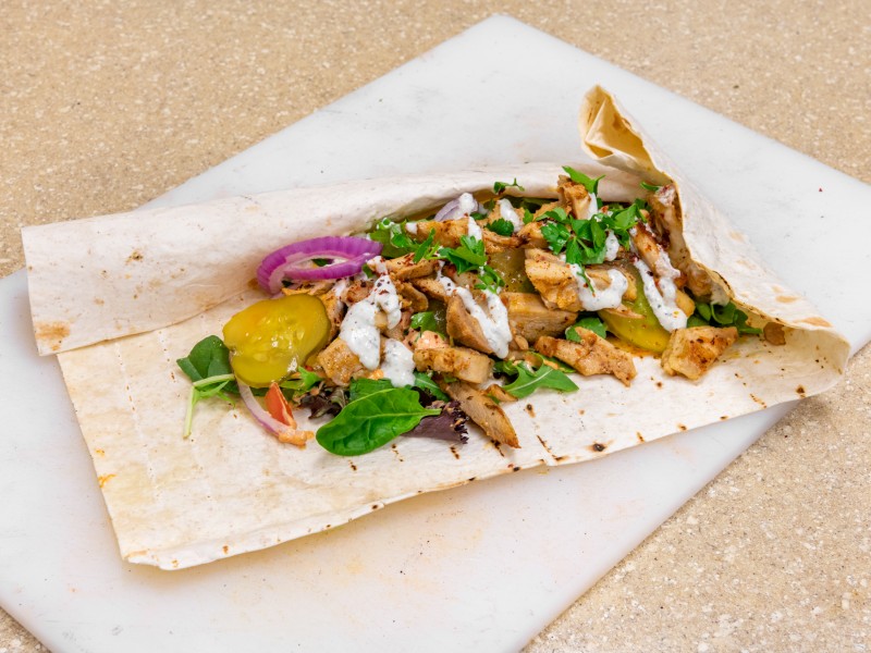Chicken Shish Kebab Wrap
