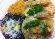 Halibut Taco Plate Lunch for 2