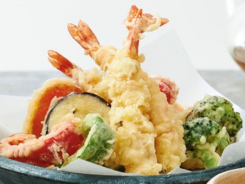 Shrimp Tempura with Vegetables