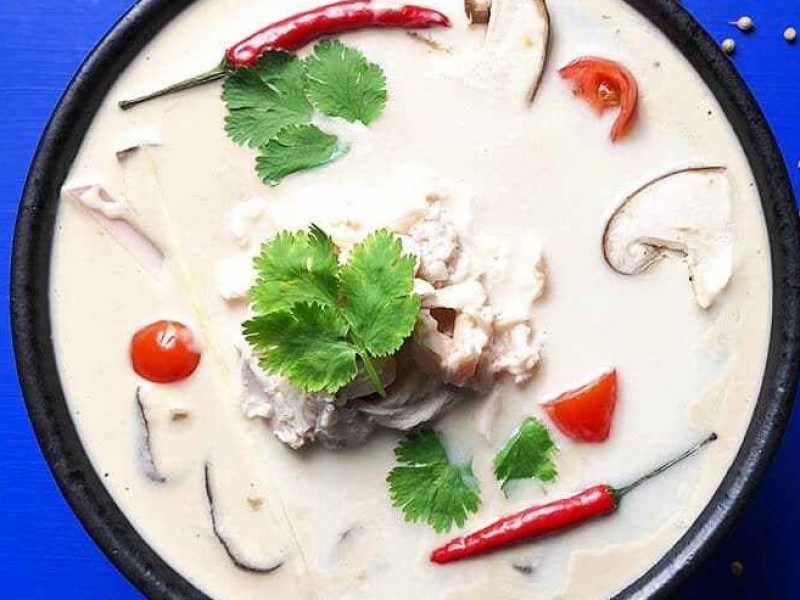 Vegetable Tom Kha Soup
