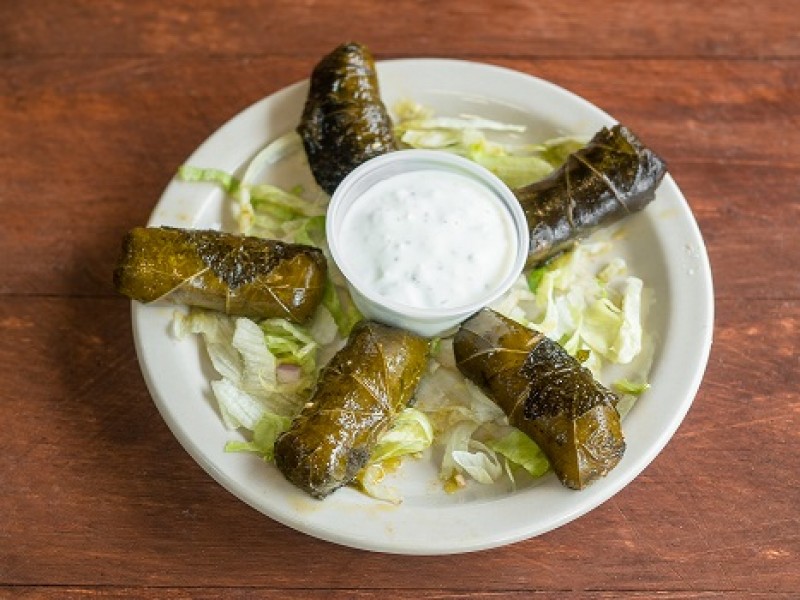 Vegetarian Grape Leaves (5 pcs) (V)