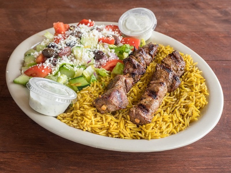Lamb Kebab Platter