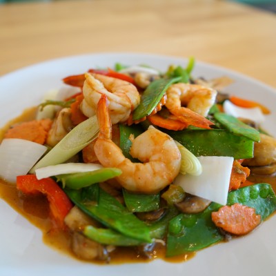 Spicy Lemongrass Shrimp