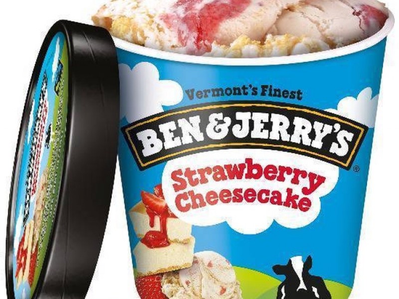 Ben & Jerry's Strawberry Cheesecake