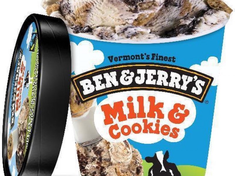 Ben & Jerry's Milk & Cookies